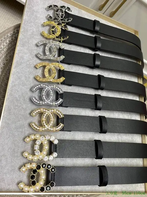 Chanel Belt 30mmX95-110cm 7D146
